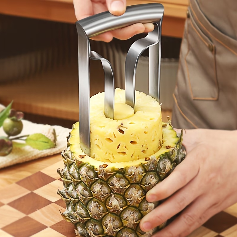 Kitchen Gadgets Tools - Éplucheur, dénoyauteur et trancheur d'ananas en