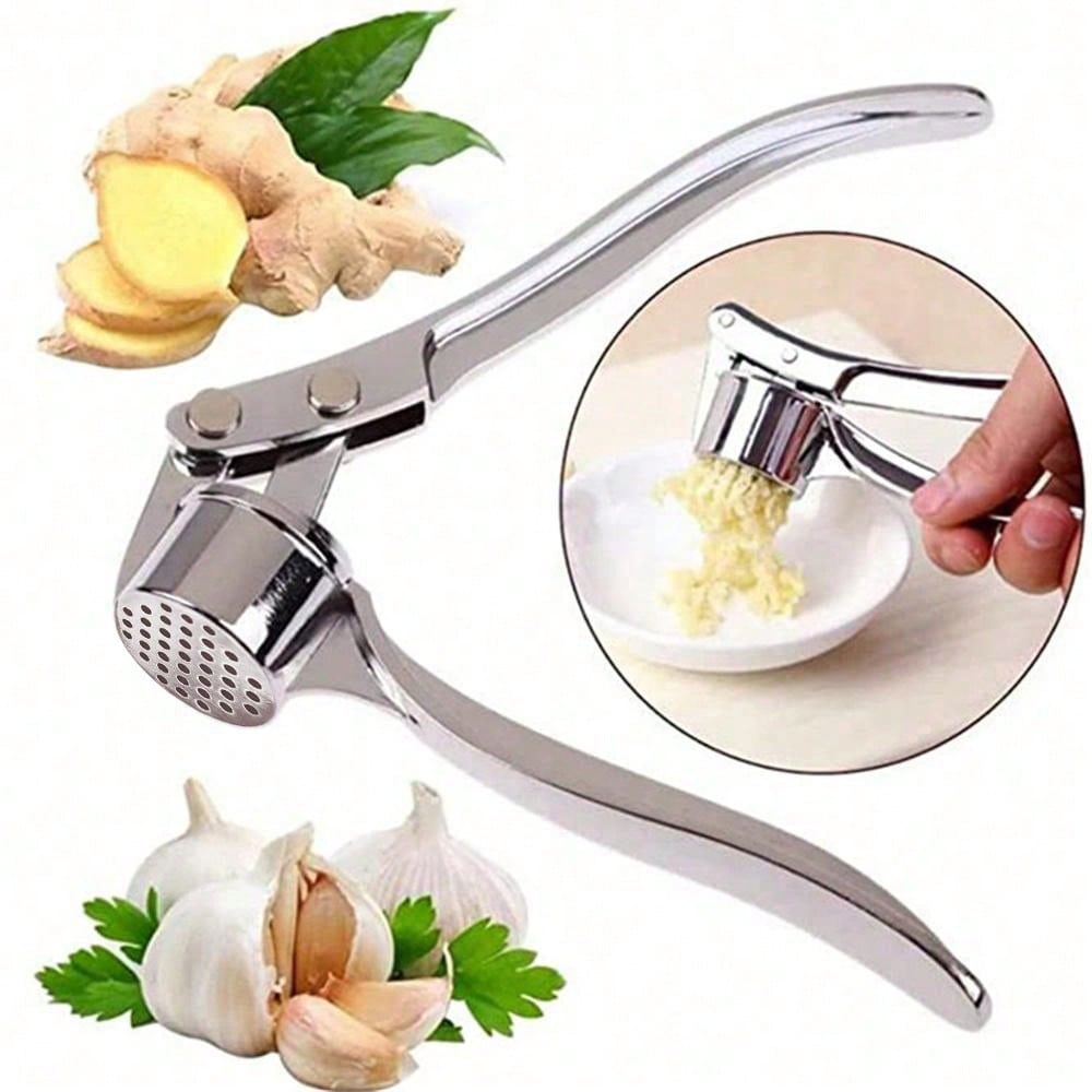 Manual Garlic Press - 1 presse-ail, hachoir à ail manuel,