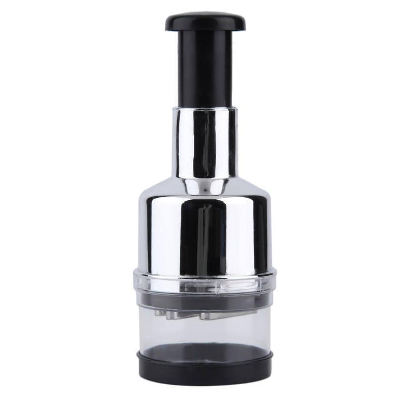 Manual Garlic Press - Presse-ail manuel vertical en acier inoxydable