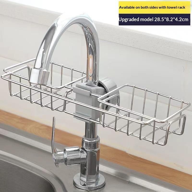 Kitchen Gadgets Storage Ideas - Égouttoir à Savon, Porte-Serviettes, Étagère de