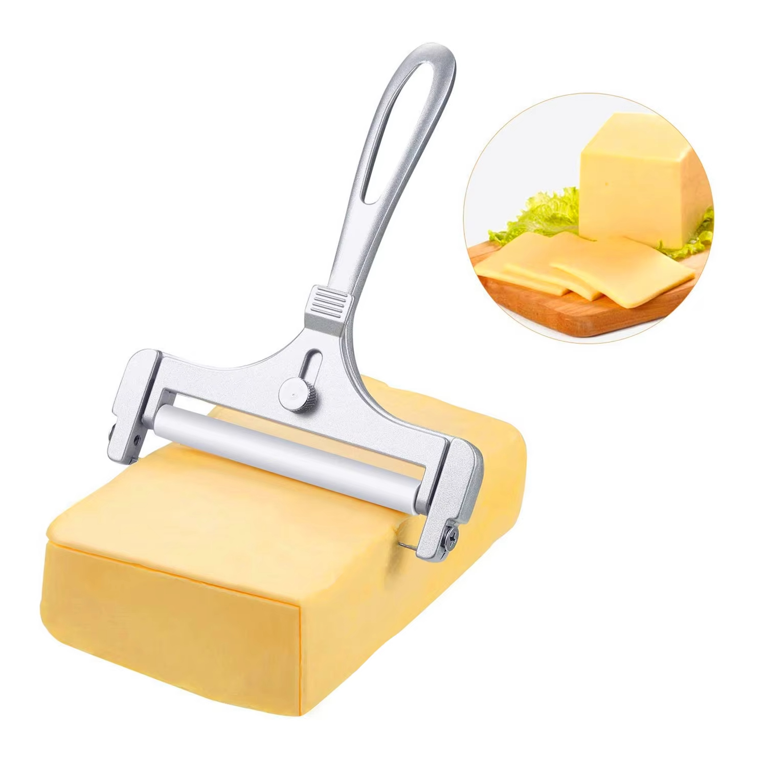 Kitchen Gadgets Wirecutter - Trancheuse à fromage en alliage d'aluminium