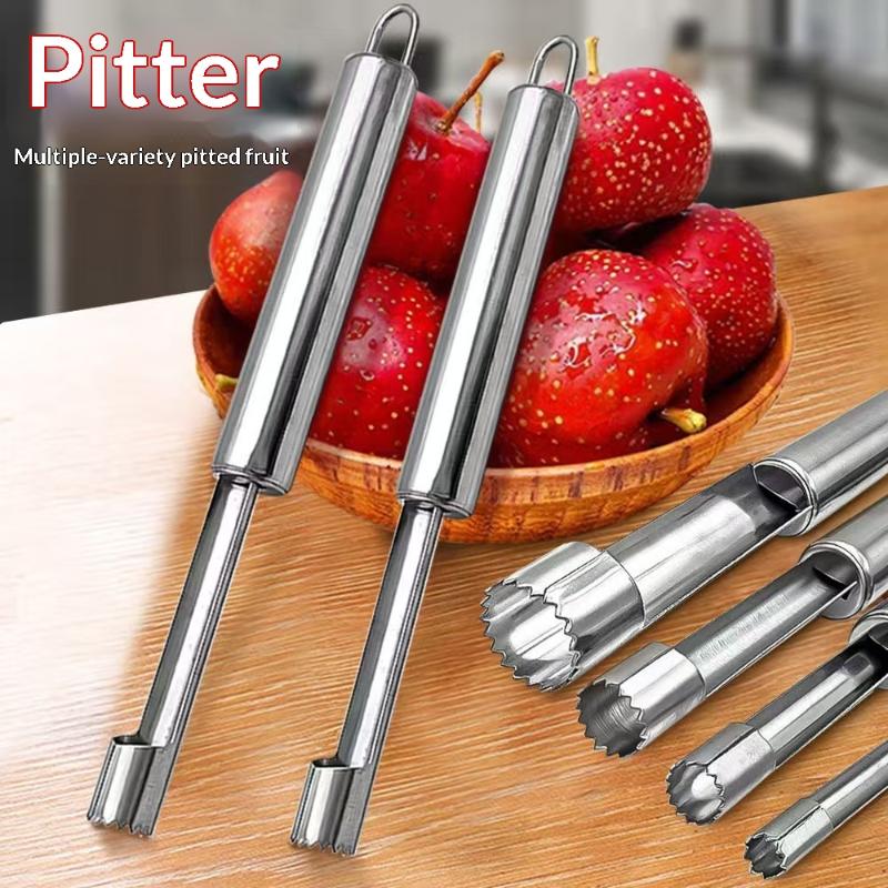 Kitchen Gadgets Tools - Lot de 4 dénoyauteurs de fruits