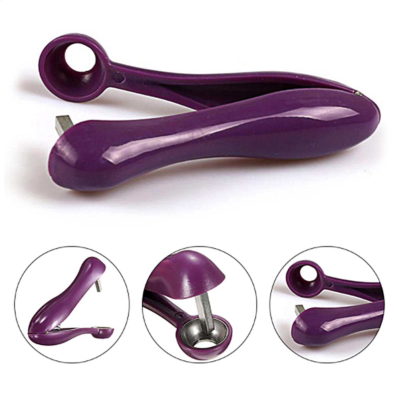 Kitchen Gadgets Tools - Décortiqueur de cerises portable, outil de