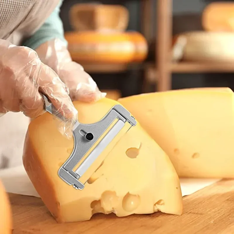 Kitchen Gadgets Wirecutter - Trancheuse à fromage en alliage d'aluminium,