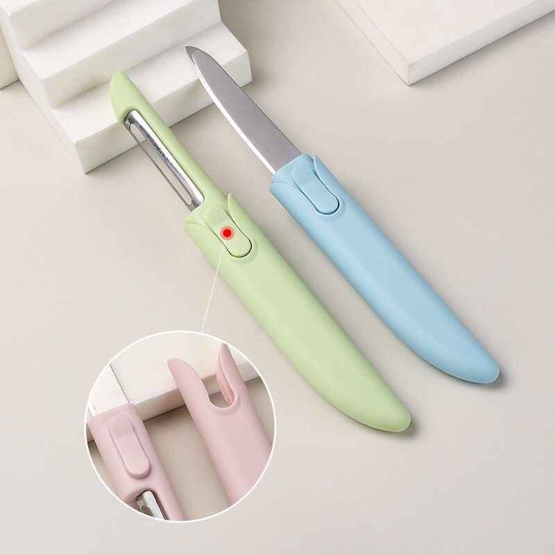 Kitchen Gadgets For Arthritic Hands - Éplucheur de fruits deux en un
