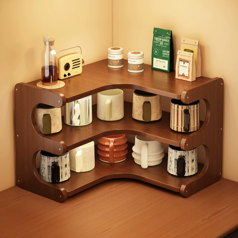 Kitchen Room Gadgets - Étagère de comptoir pour vaisselle, organisateurs