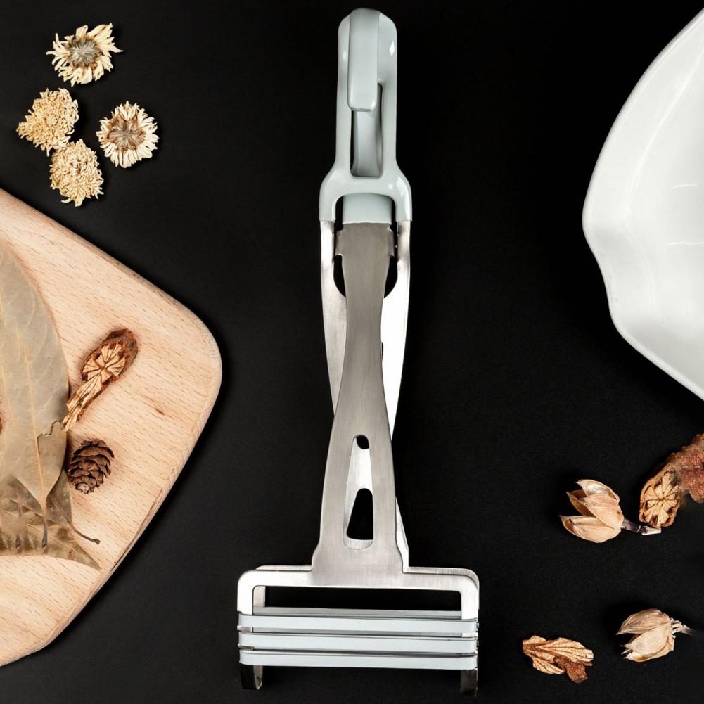 Vegetable Kitchen Gadgets - Pince à légumes en acier inoxydable,
