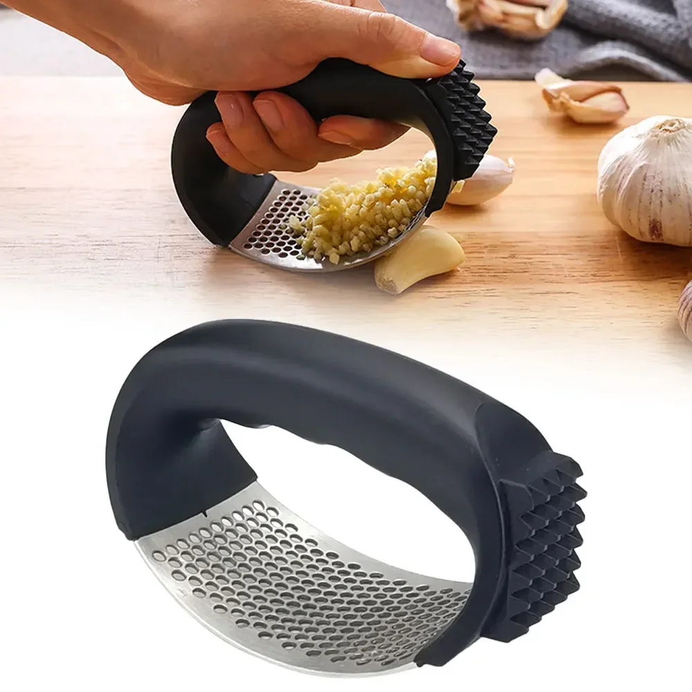 Manual Garlic Press - Hachoir à ail manuel en acier