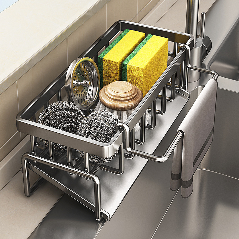 Kitchen Gadgets Storage Ideas - Étagère à épices compacte à fixer