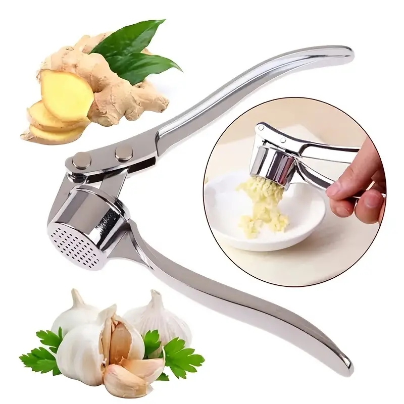 Manual Garlic Press - Manuel en alliage Gar1995souhaits, Gar1995Paste, 1Pc