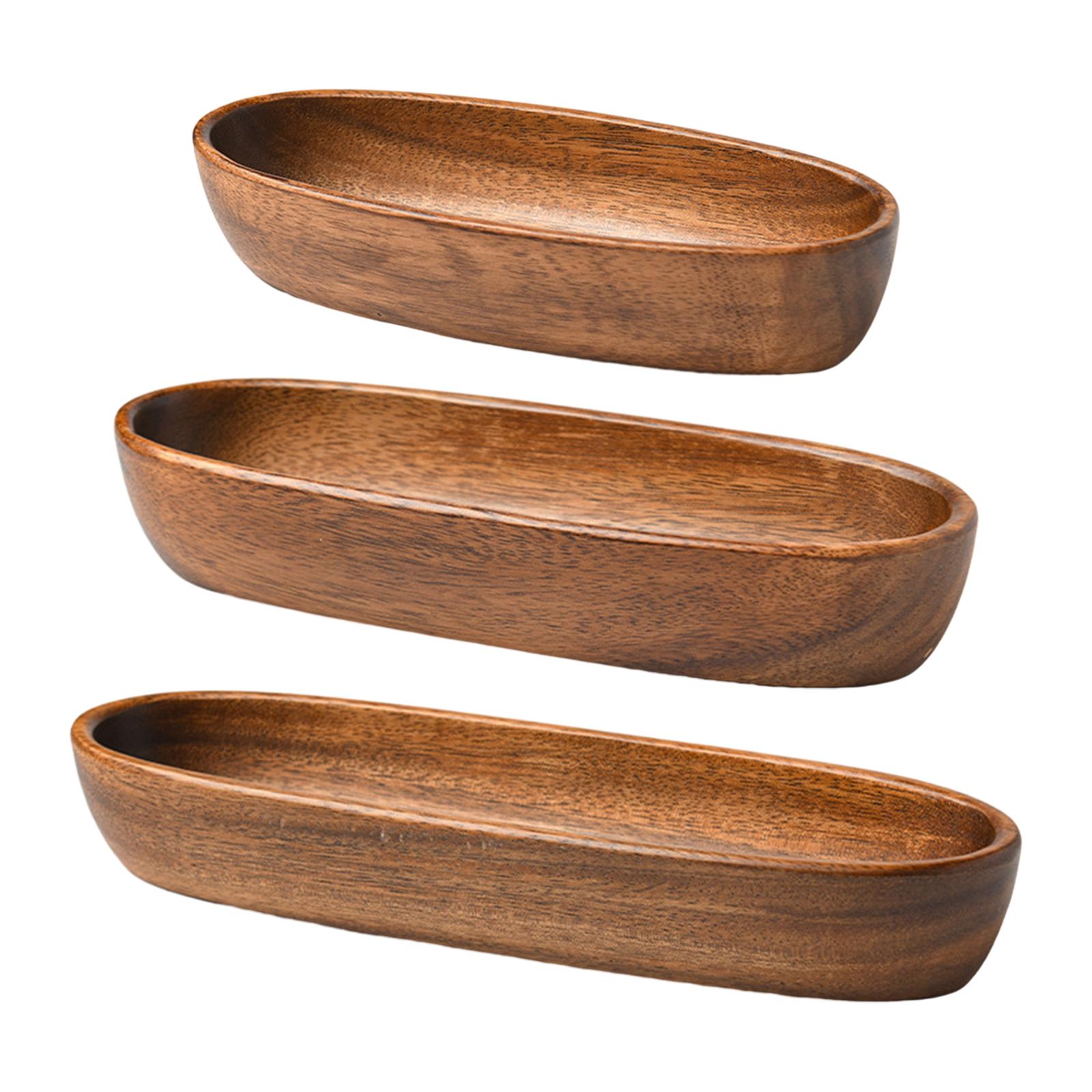 Kitchen Room Gadgets - Plateau de service en bois, vaisselle,