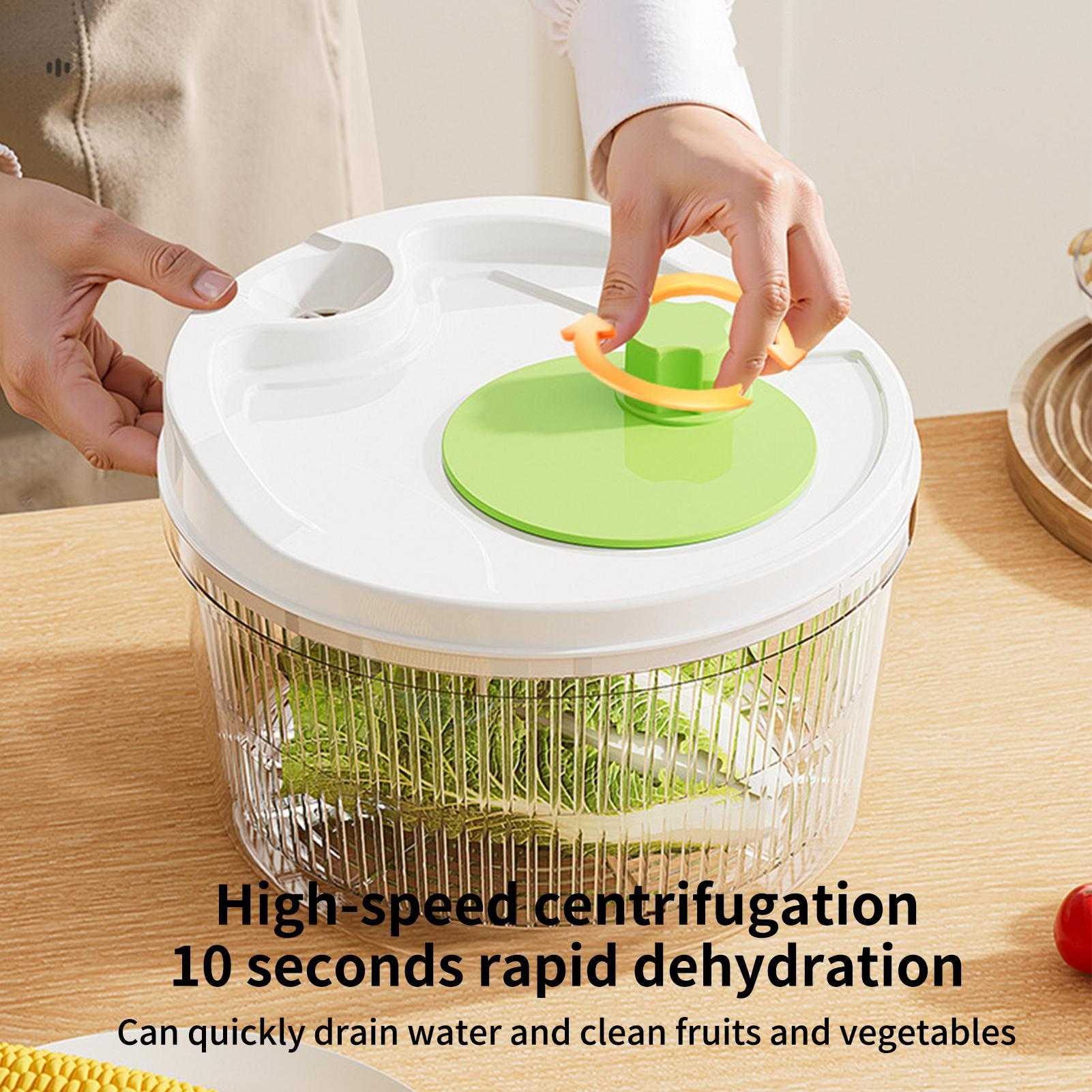 Salad Spinner - Essoreuse à salade manuelle avec bec
