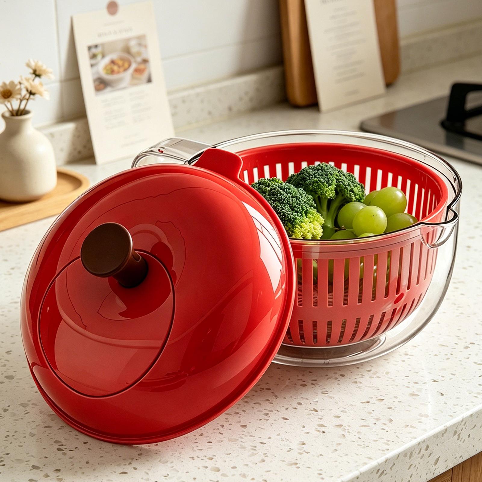 Salad Spinner - Égouttoir à fruits et légumes manuel