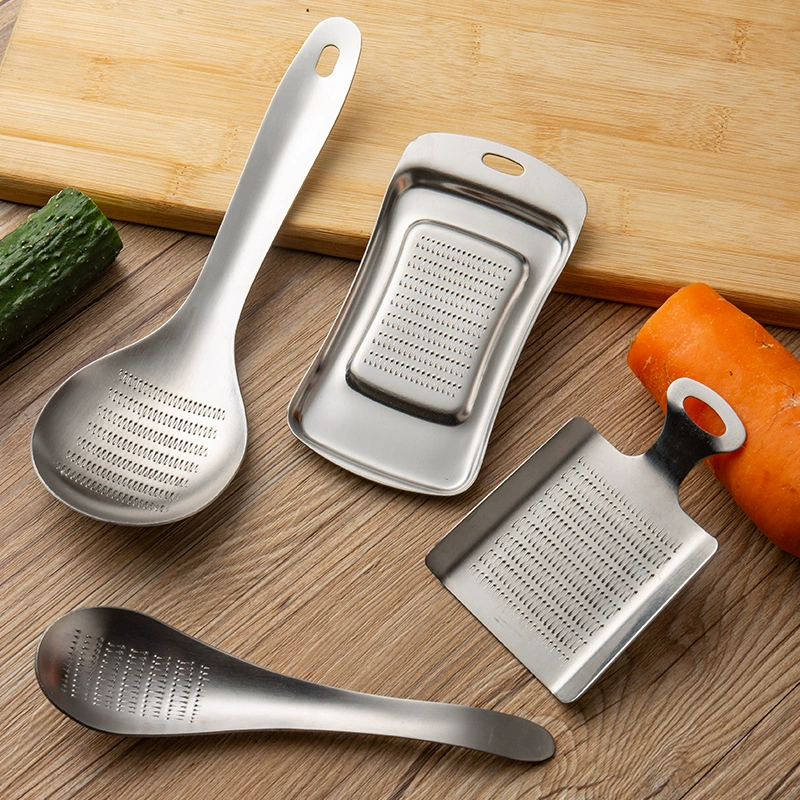 Manual Garlic Press - Mini râpe à gingembre en acier