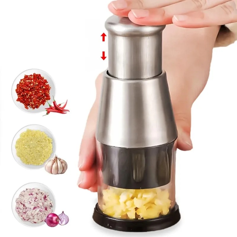 Hachoir à ail manuel en acier  - Manual Garlic Press avis et prix