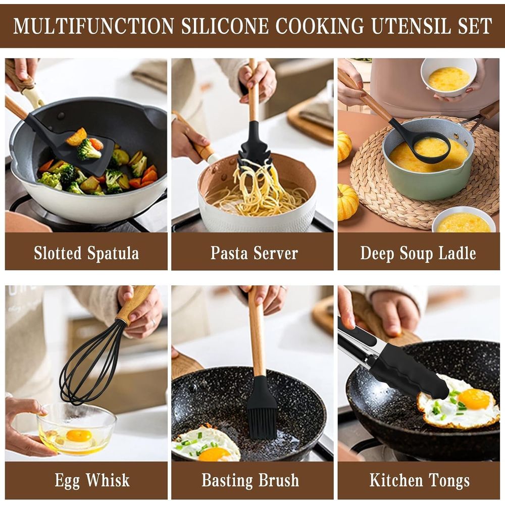 Ensemble d'ustensiles de cuisi - Kitchen Utensil Holder avis et prix