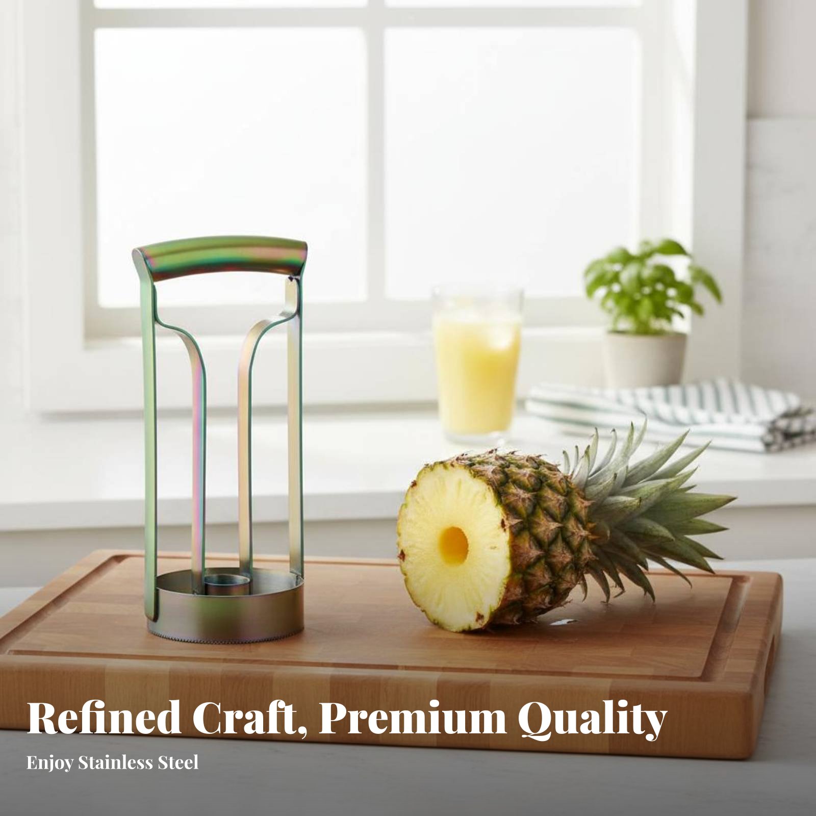 Coupe-ananas en acier inoxydab - Kitchen Gadgets Tools avis et prix