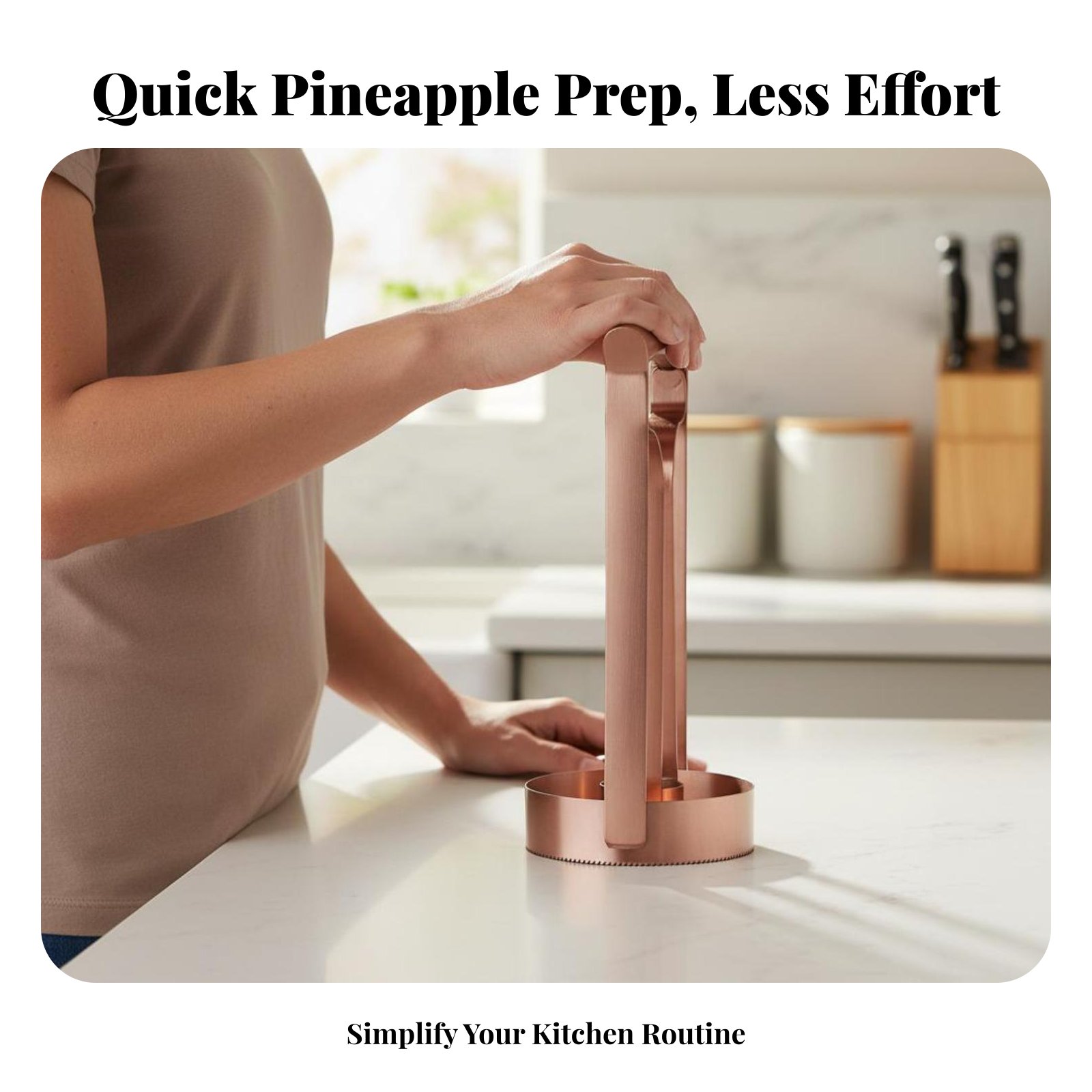 Coupe-ananas en acier inoxydab - Kitchen Gadgets Tools avis et prix