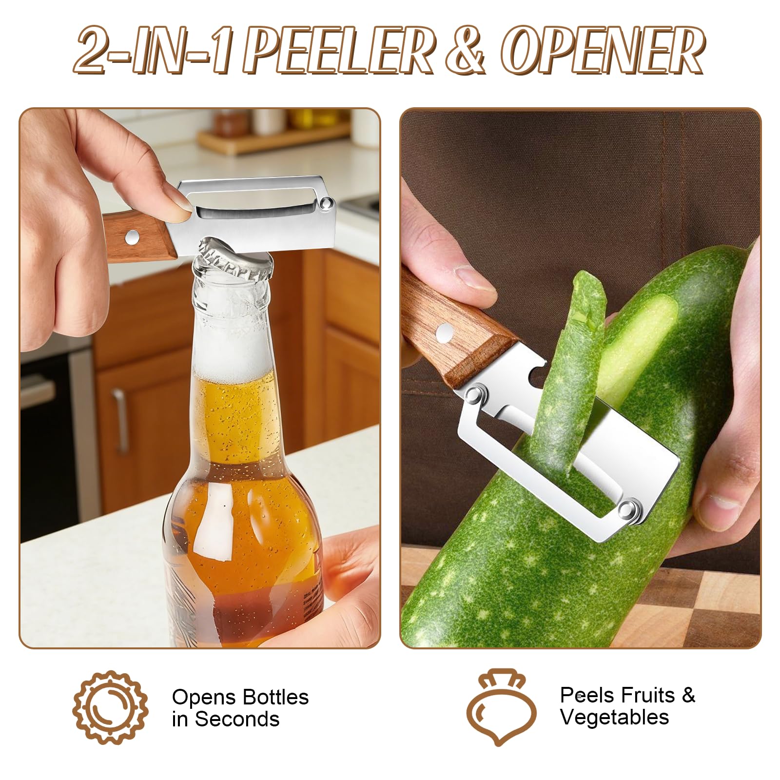 Éplucheur de légumes 3-en-1 av - Vegetable Kitchen Gadgets avis et prix