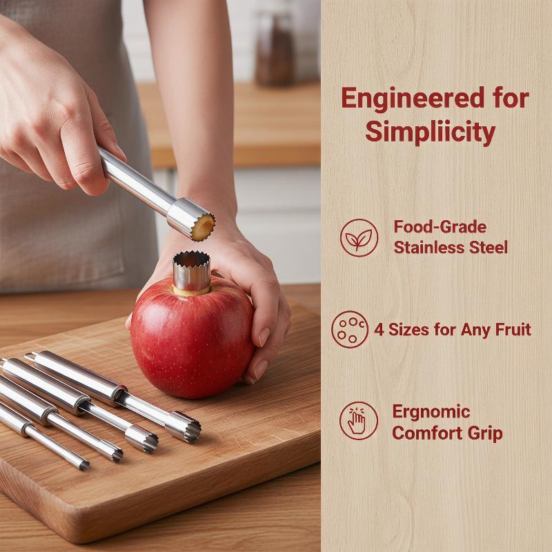Lot de 4 dénoyauteurs de fruit - Kitchen Gadgets Tools avis et prix