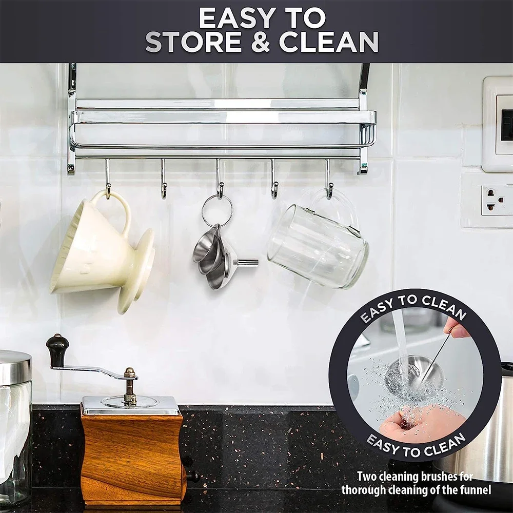 Ensemble d'entonnoirs de cuisi - Kitchen Gadgets Small avis et prix