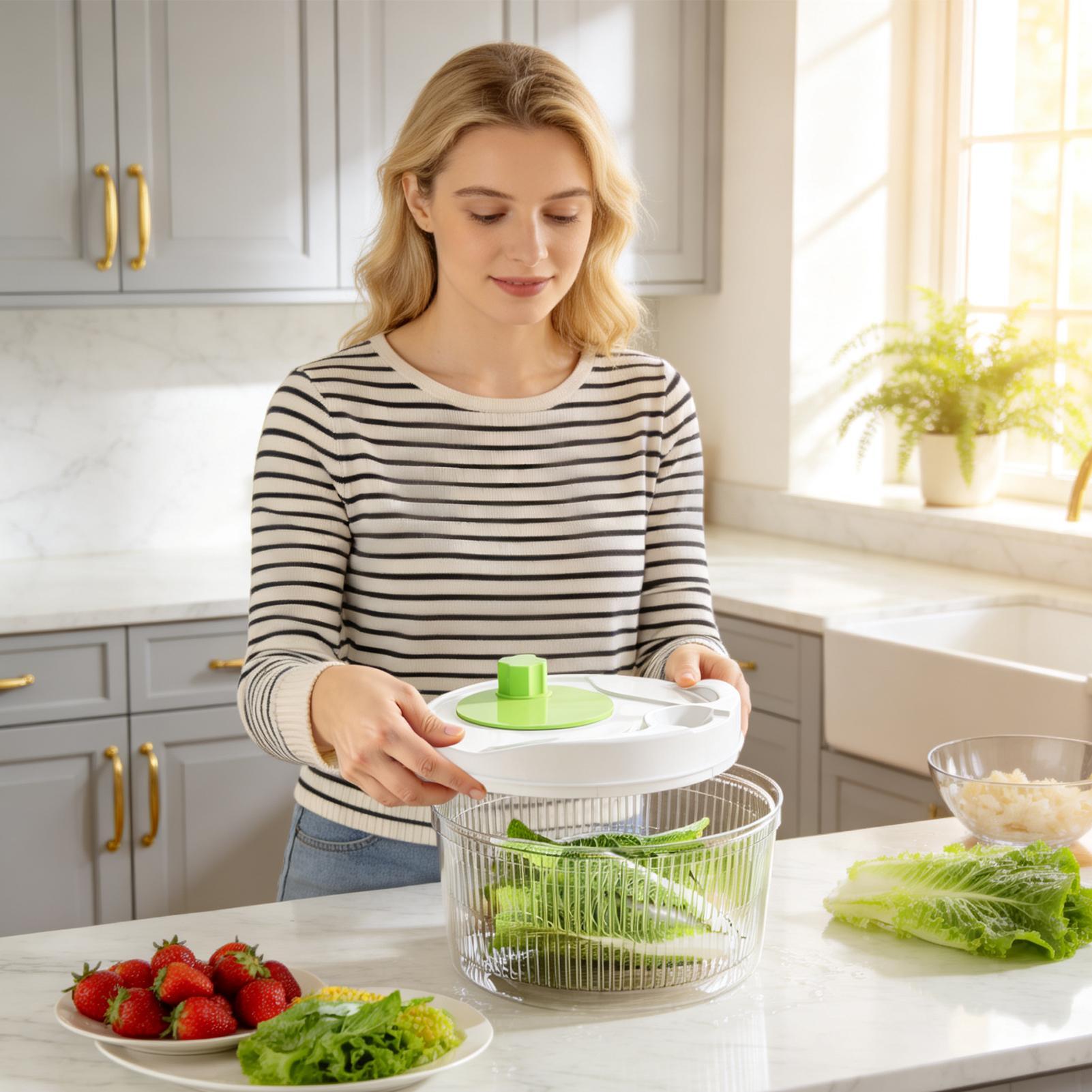 Panier égouttoir à laitue - Dé - Salad Spinner avis et prix