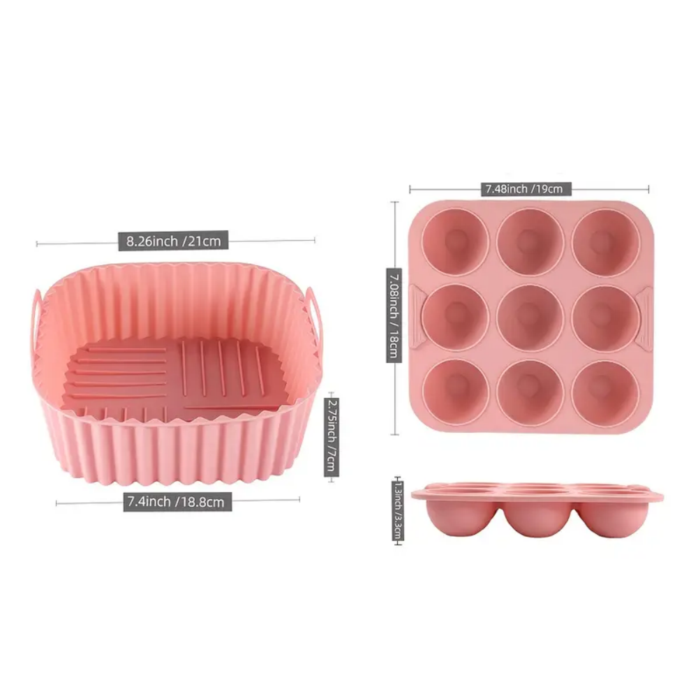 Doublure intérieure carrée en  - Air Fryer Accessories avis et prix