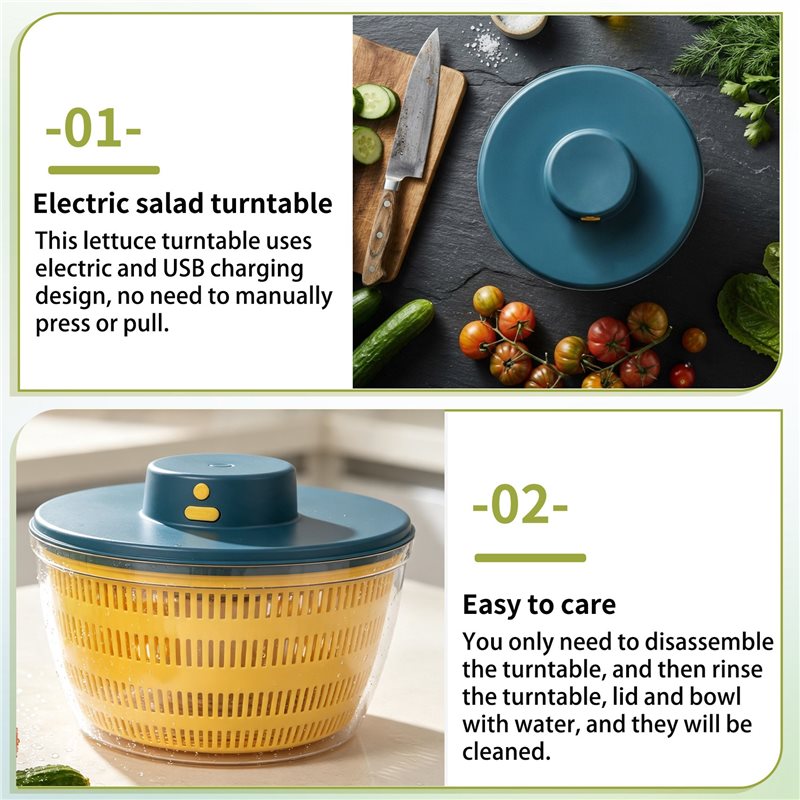 A21I - Essoreuse à salade élec - Salad Spinner avis et prix