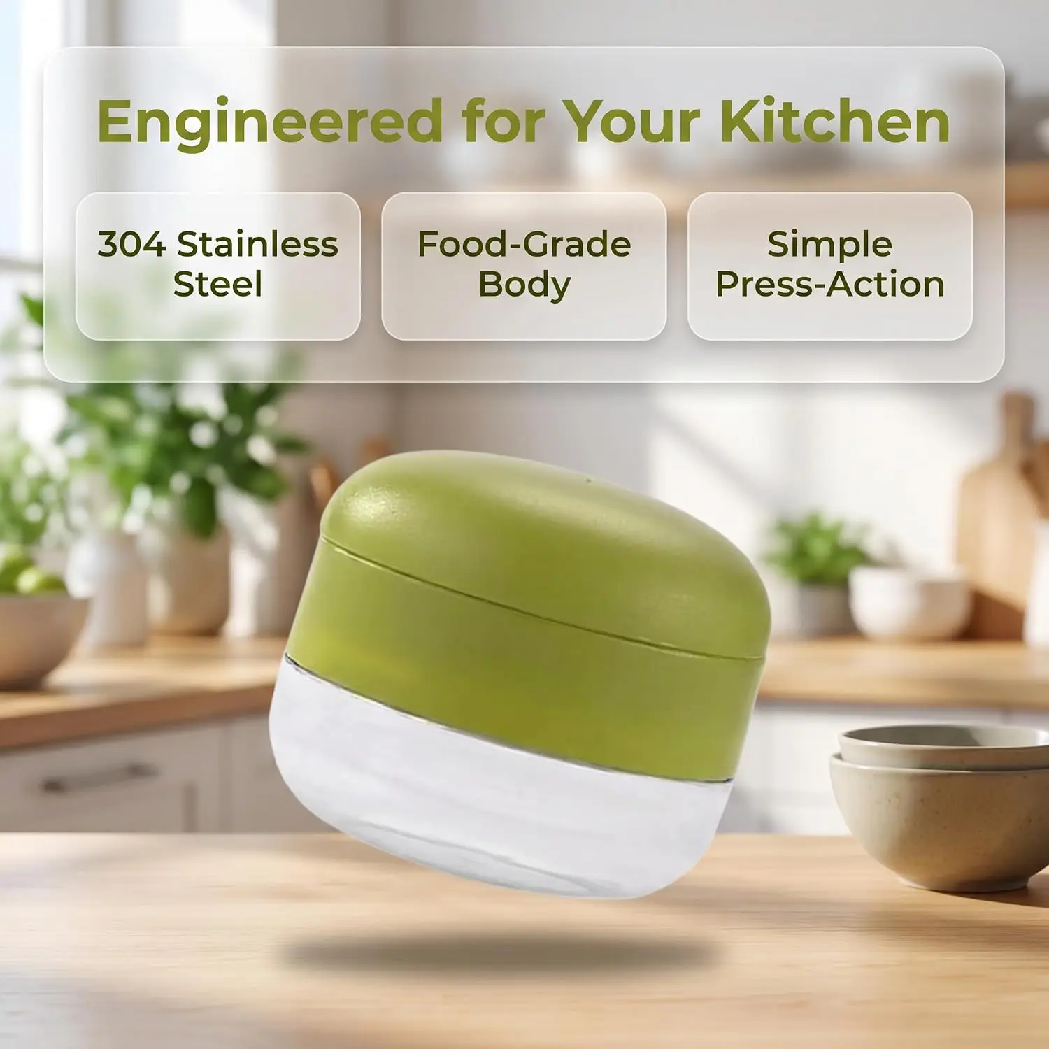 Outil manuel pour émincer l'ai - Manual Garlic Press avis et prix