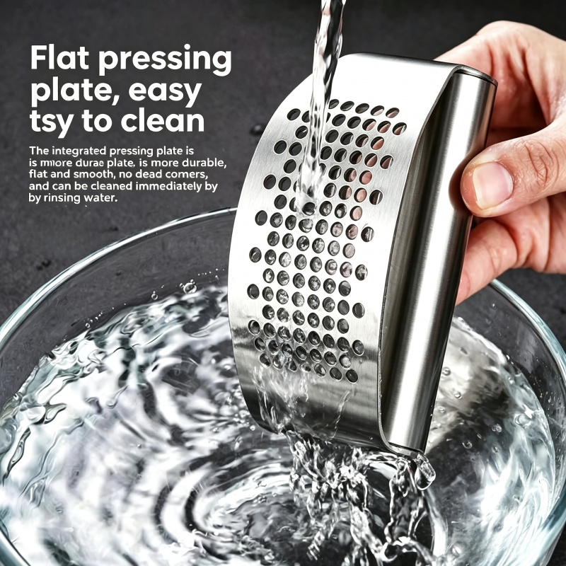 Presse-ail manuelle en acier i - Manual Garlic Press avis et prix