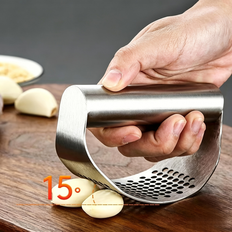 Presse-ail manuelle en acier i - Manual Garlic Press avis et prix