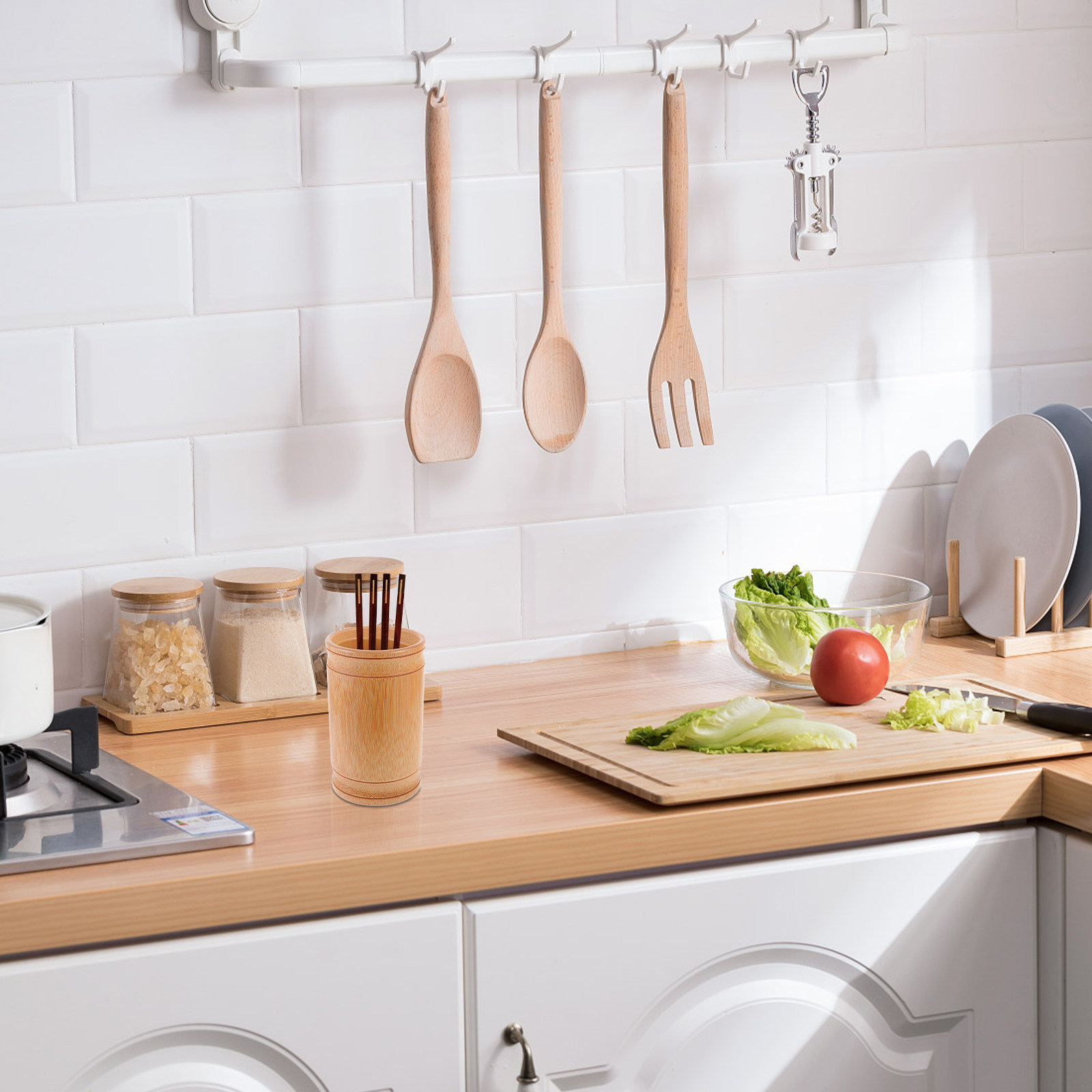 Organisateur de comptoir de cu - Kitchen Utensil Holder avis et prix