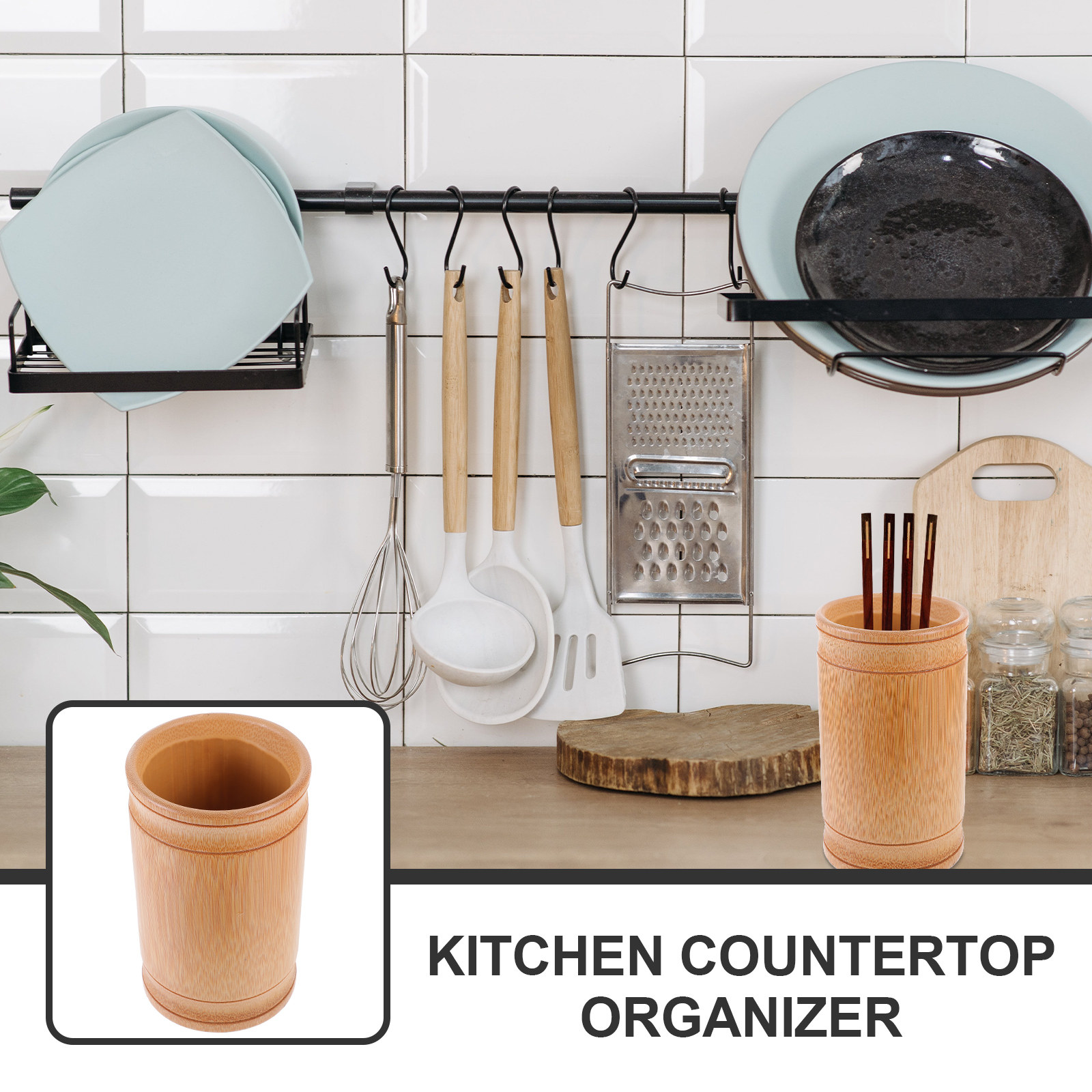 Organisateur de comptoir de cu - Kitchen Utensil Holder avis et prix