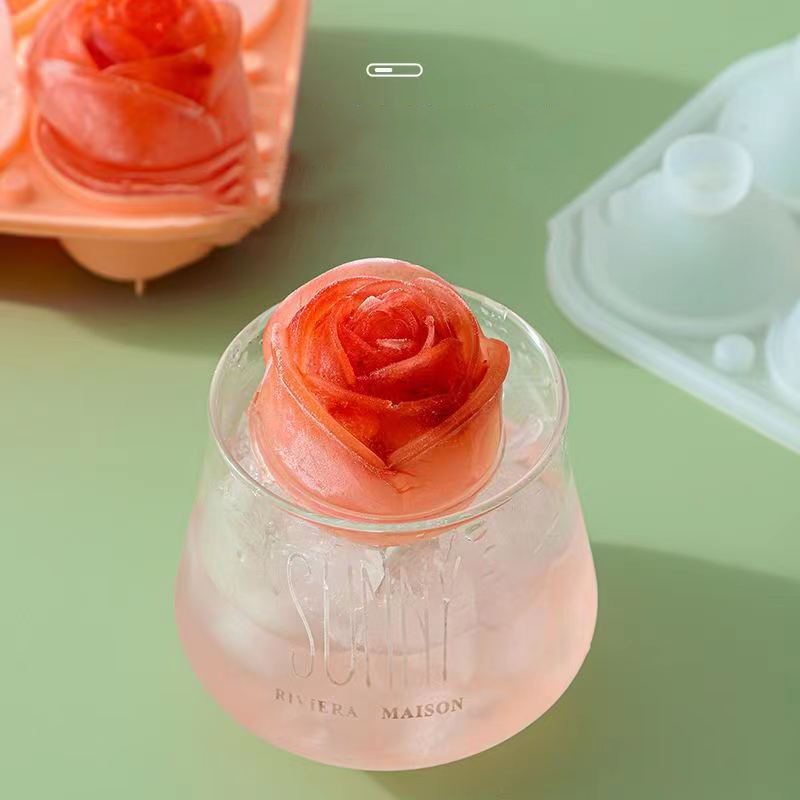 Moules à glace Rose 3D, 4 trou - Kitchen Gadgets Ninja avis et prix