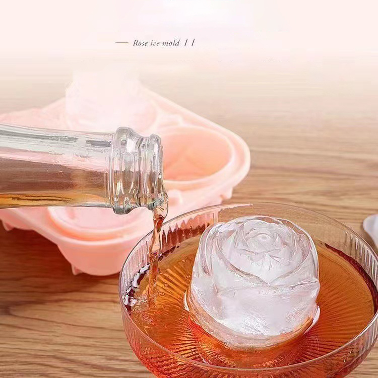 Moules à glace Rose 3D, 4 trou - Kitchen Gadgets Ninja avis et prix