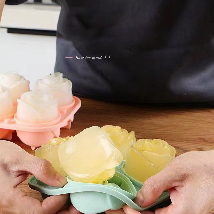 Moules à glace Rose 3D, 4 trou - Kitchen Gadgets Ninja avis et prix