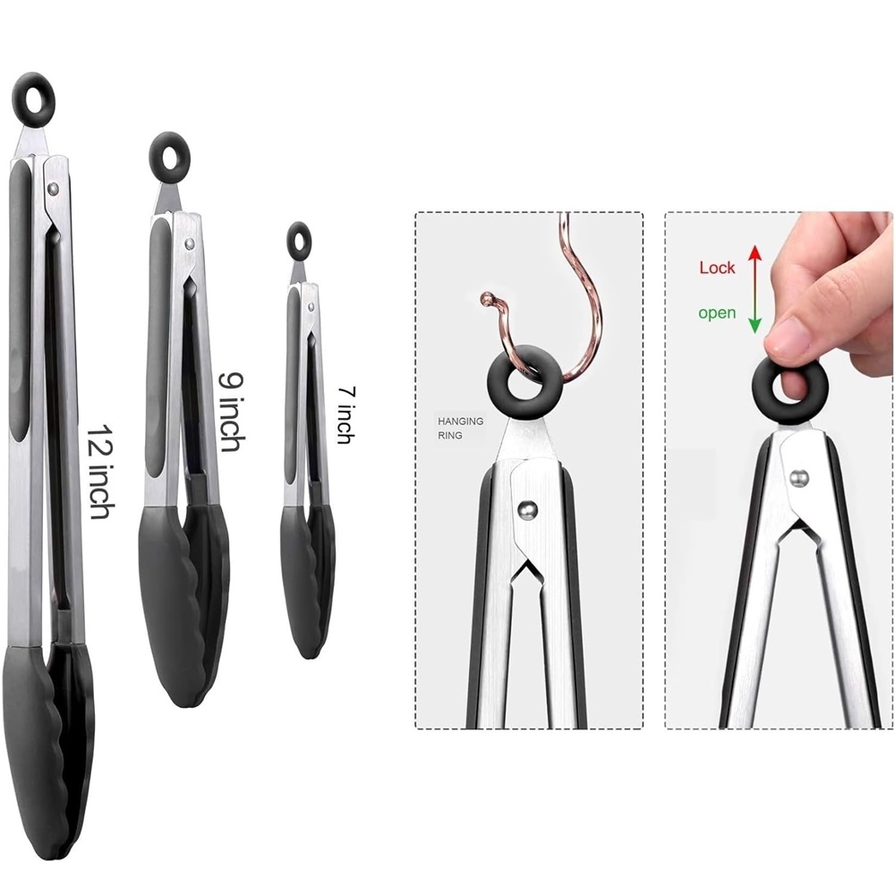 Pince à griller en silicone po - Kitchen Gadgets For Cooking avis et prix