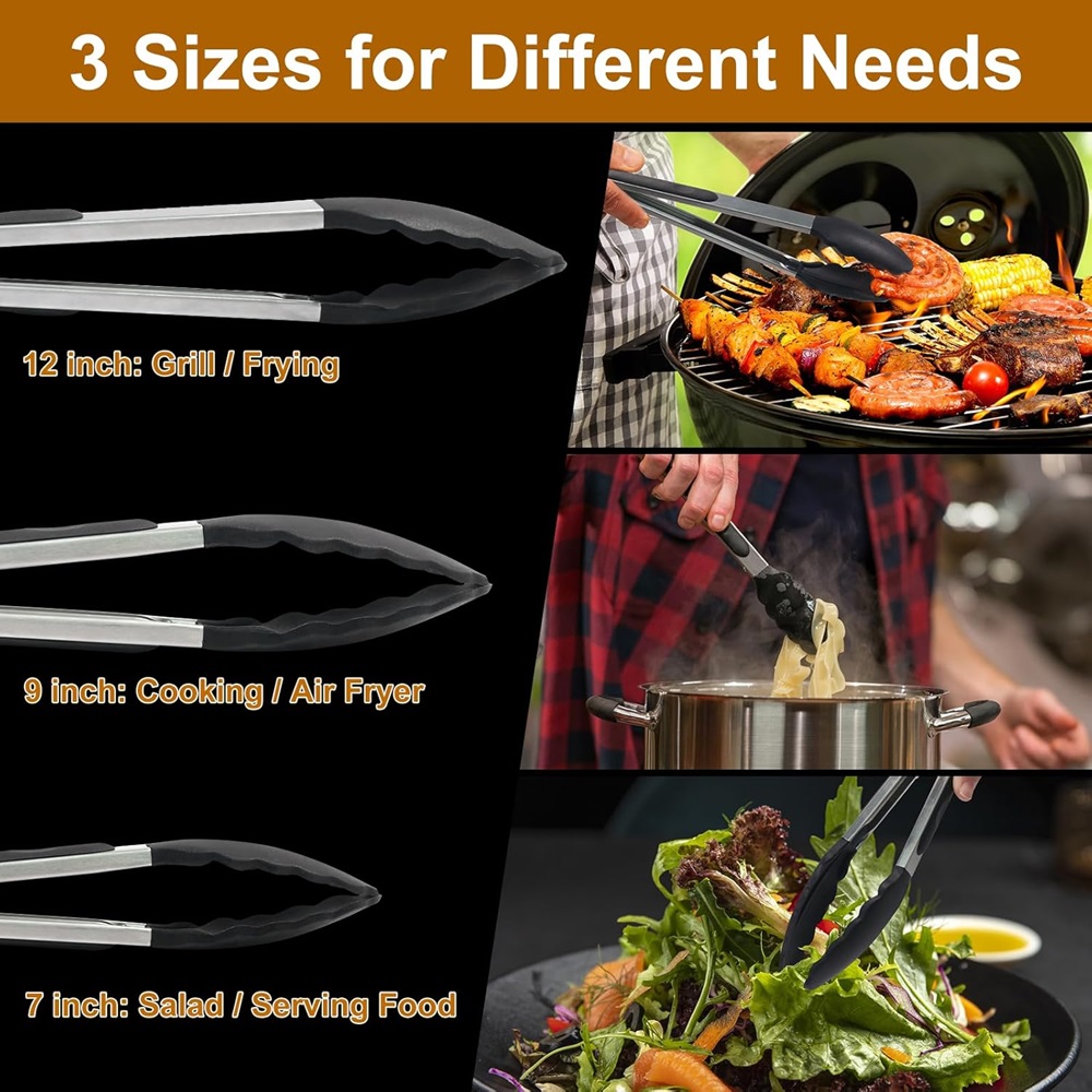 Pince à griller en silicone po - Kitchen Gadgets For Cooking avis et prix