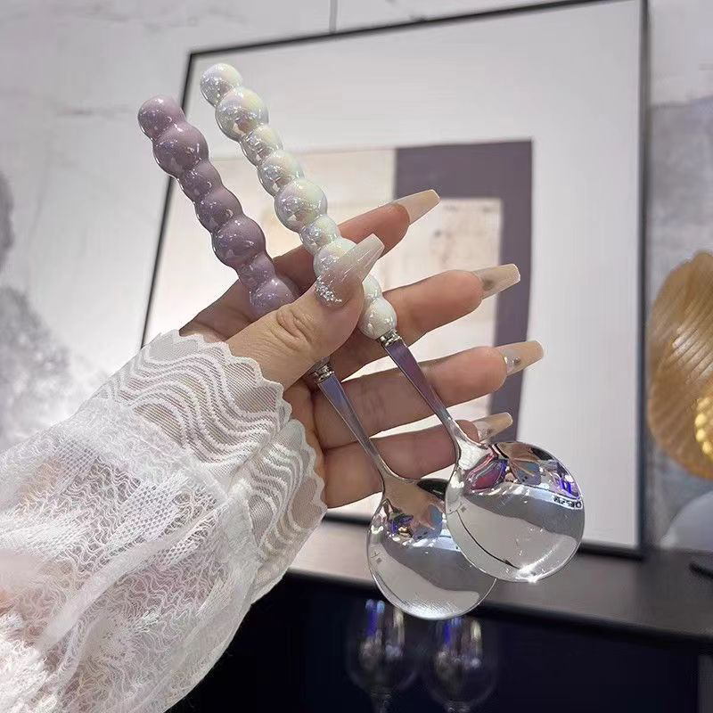 Cuillère à poignée perlée en a - Kitchen Gadgets That Make Life Easier avis et prix