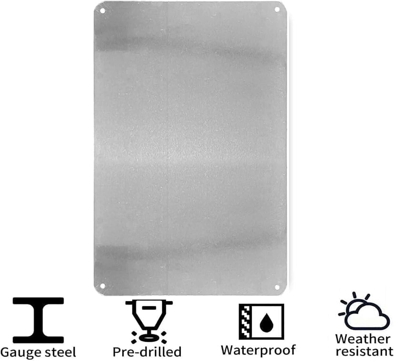Plaque décorative en fer style - Kitchen Gadgets Website avis et prix