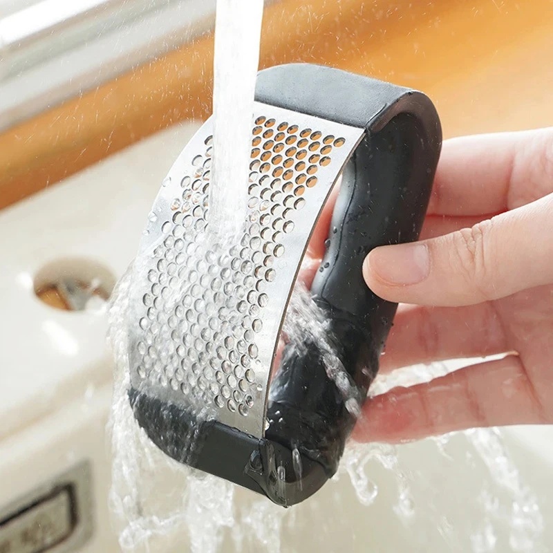 Presse-ail en acier inoxydable - Manual Garlic Press avis et prix