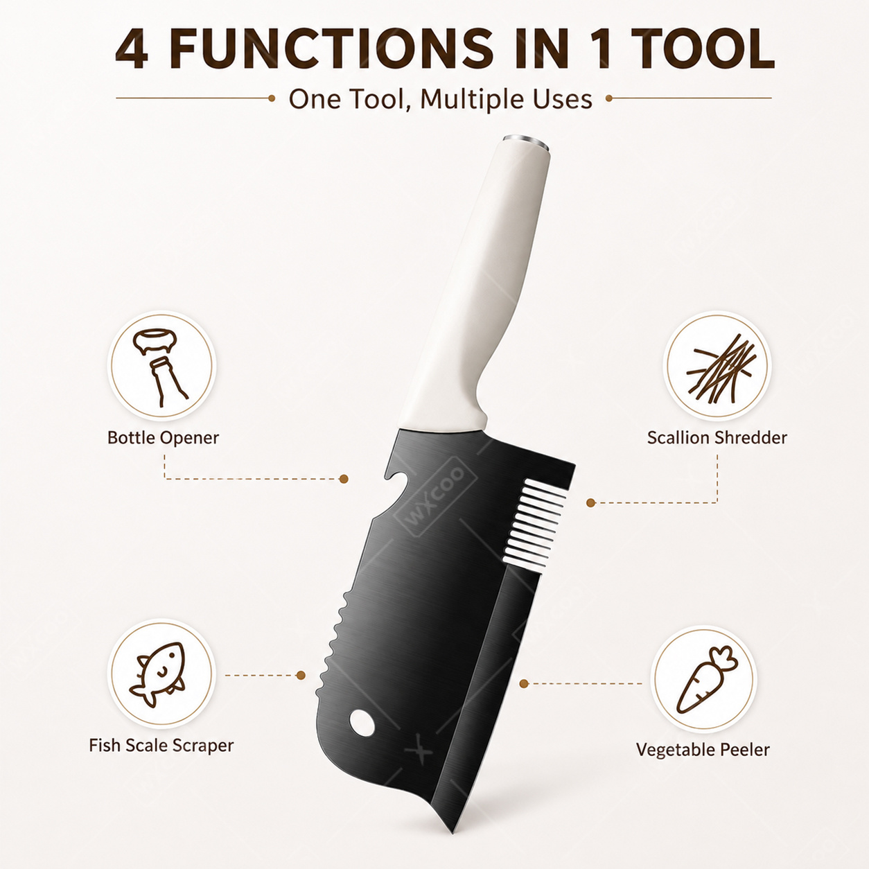 WXCOO Coupe-oignons en acier i - Kitchen Gadgets For Arthritic Hands avis et prix