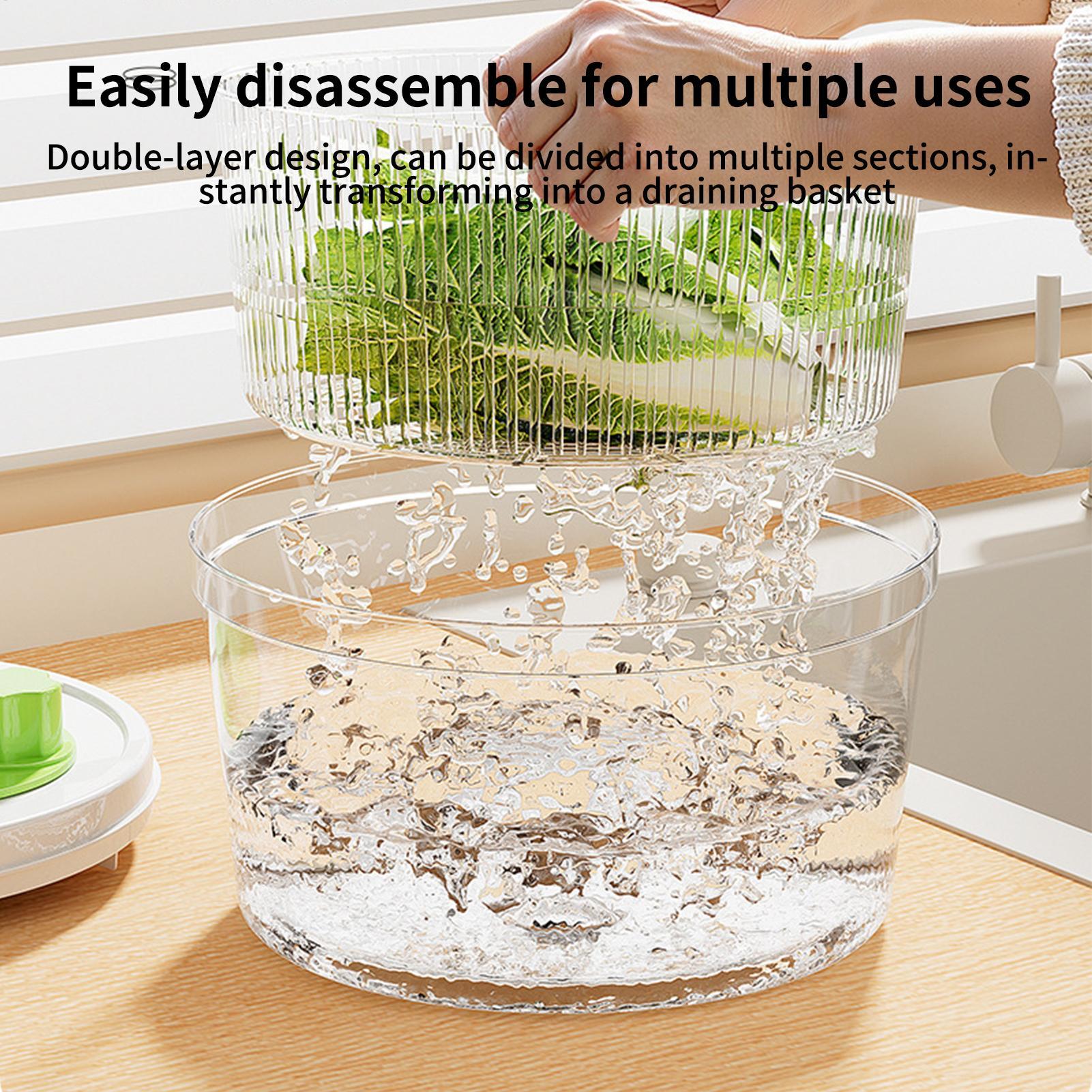 Essoreuse à salade manuelle av - Salad Spinner avis et prix