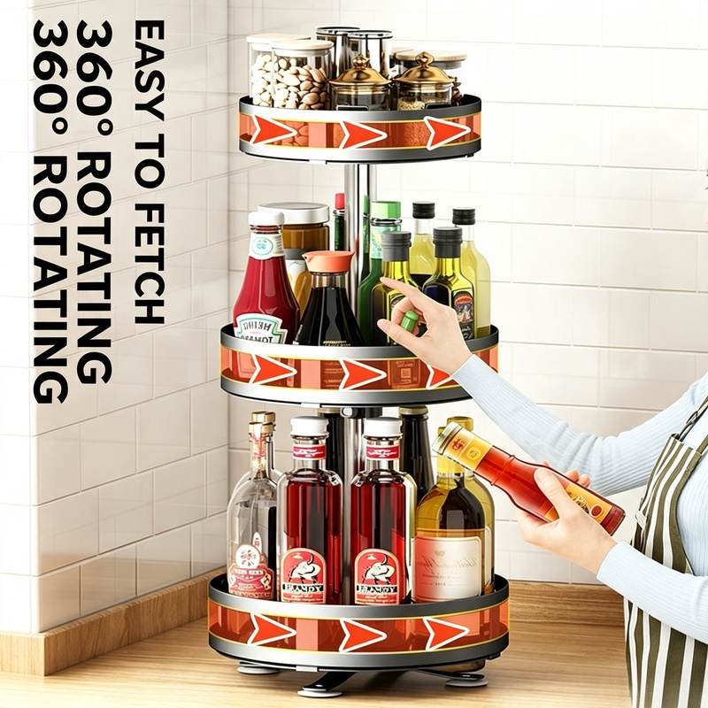 360 ° Support rotatif pour épi - Kitchen Gadgets Storage Ideas avis et prix