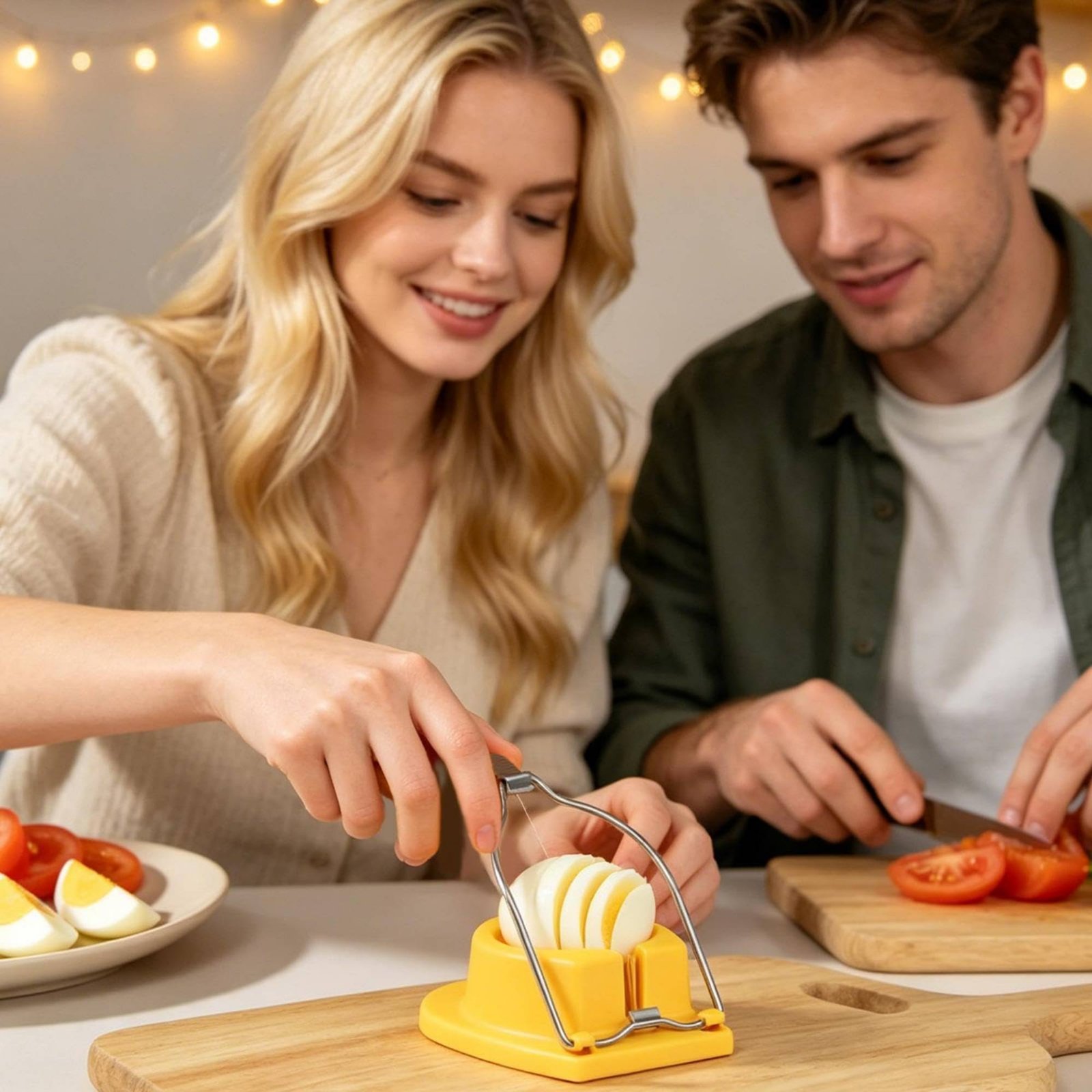Coupe-œufs en fil d'acier inox - Kitchen Gadgets Wirecutter avis et prix