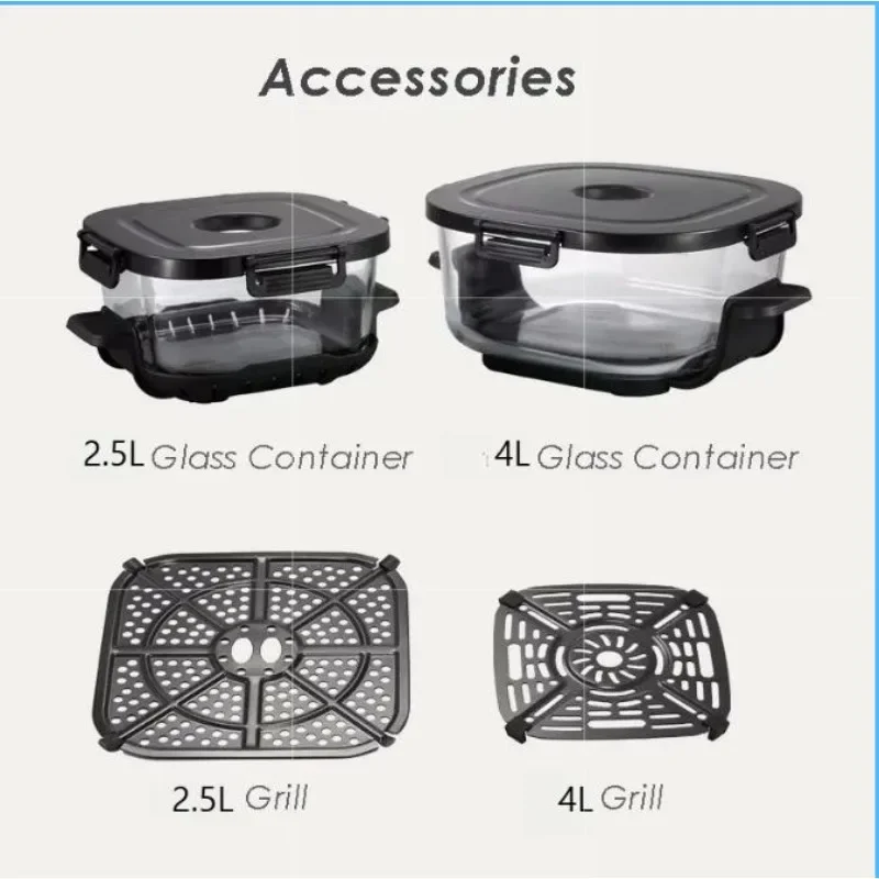 Friteuse à air portable 6 en 1 - Air Fryer Accessories avis et prix