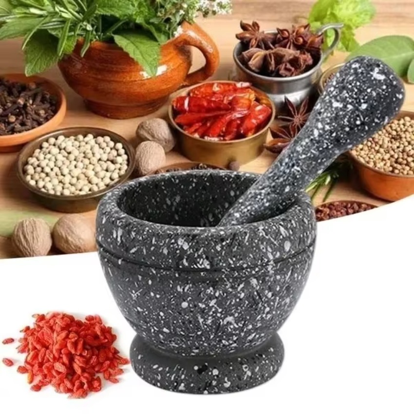 Mortier et pilon manuel pour a - Manual Garlic Press avis et prix